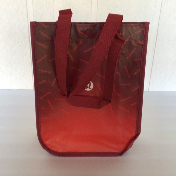 LULULEMON REUSABLE HOLIDAY TOTE BAG SMALL LIMITED EDITION - Picture 5 of 6
